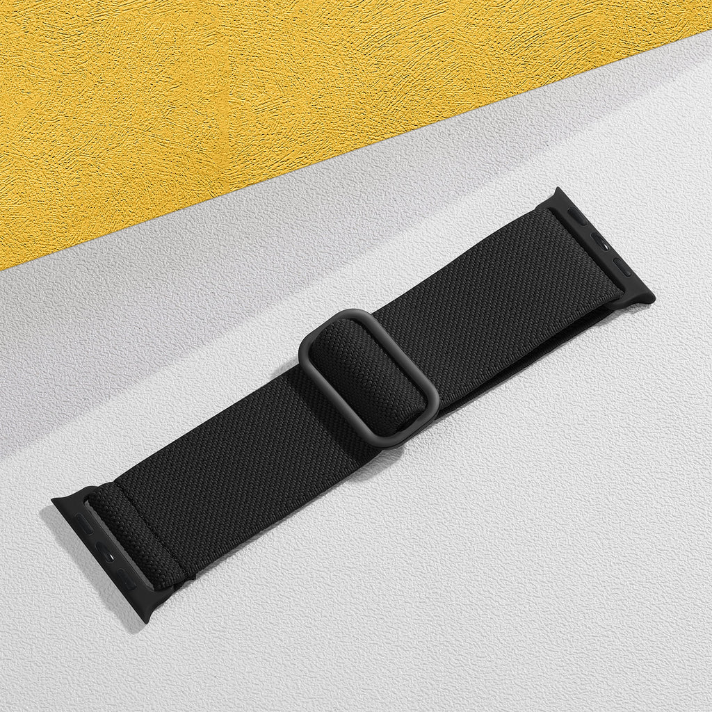 Adorve Stretchy Band Compatible with Apple Watch Bands Ultra 3/2/1 49mm 46mm 45mm 44mm 42mm 41mm 40mm 38mm Men Women, Soft Nylon Elastic Braided Strap for iWatch Series 11/10/9/8/7/6/5/4/3/SE1-3